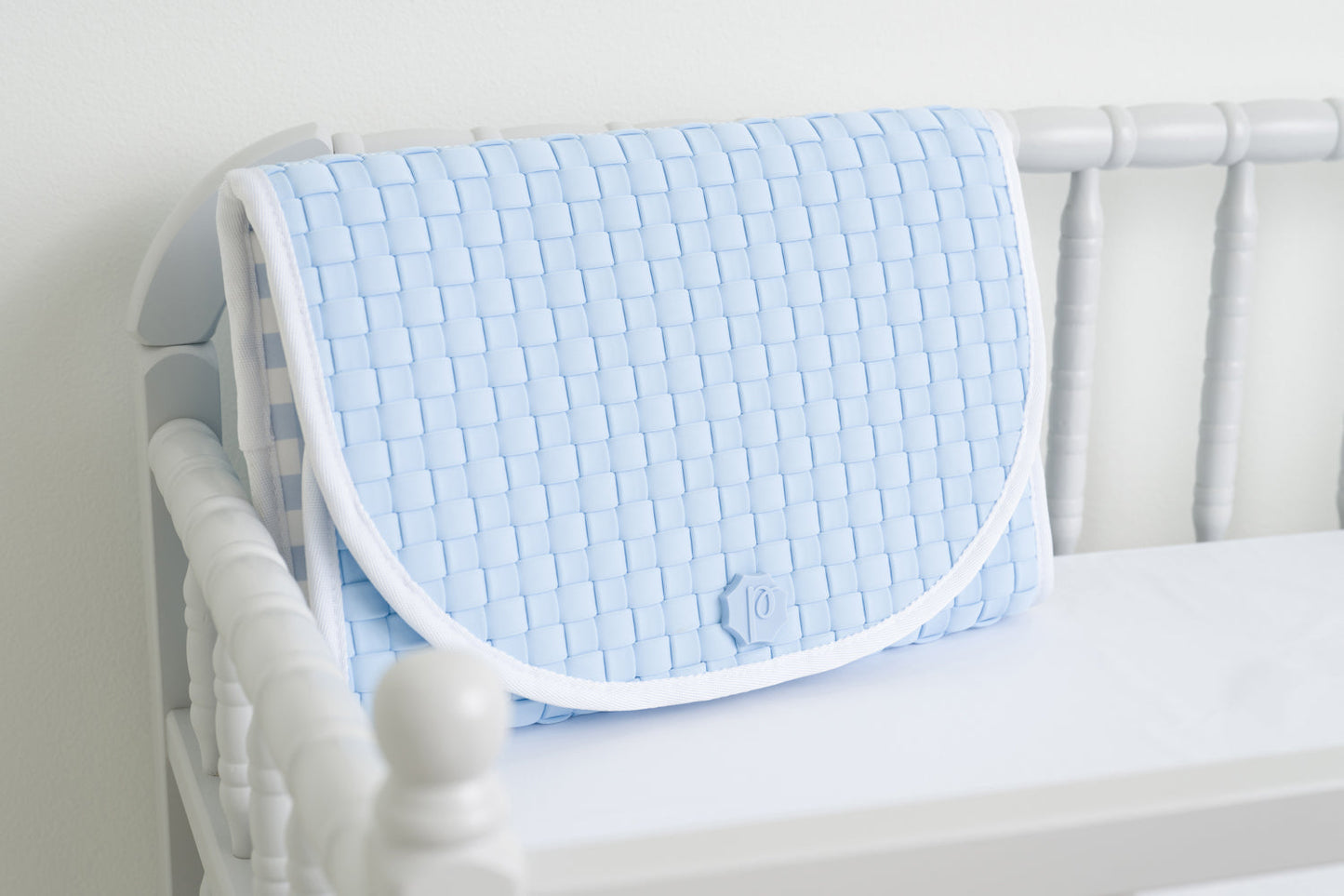 Beaufort Bonnet T.B.B.C. x Pluie Pret Changing Clutch - Buckhead Blue Gingha