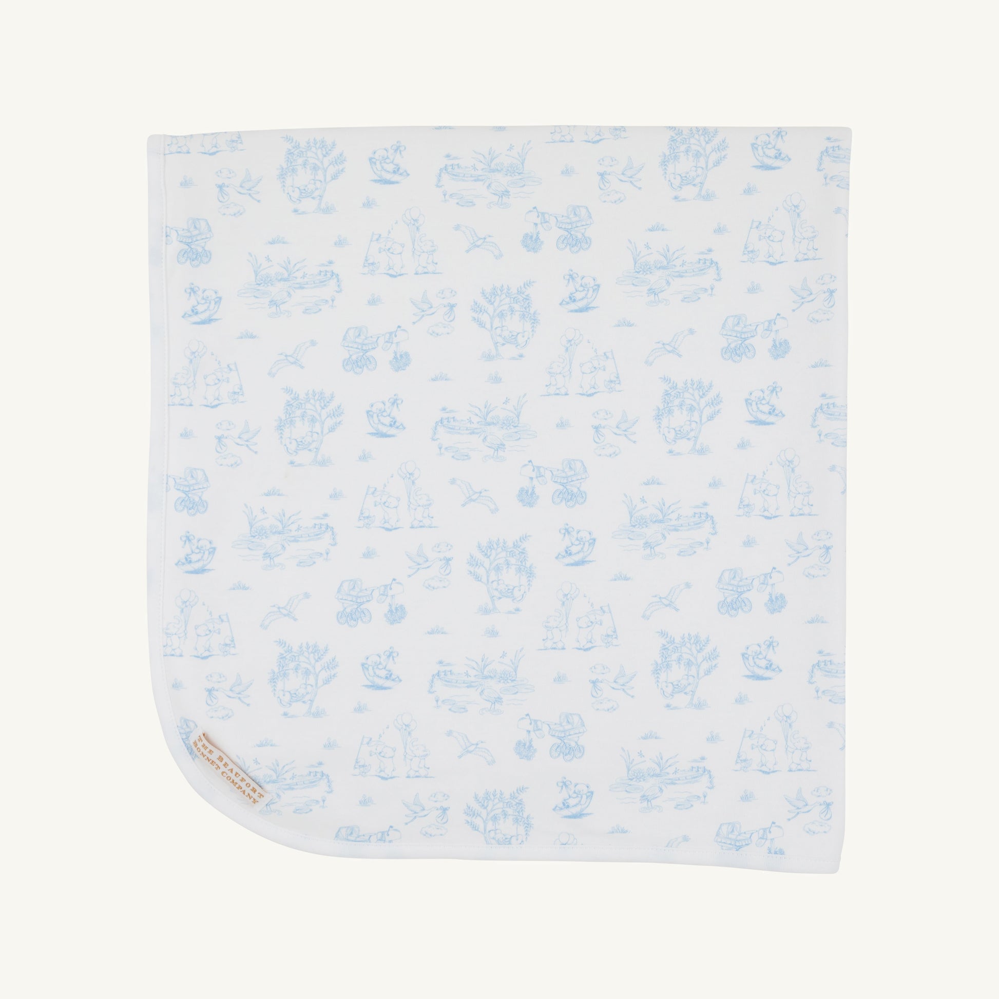 Beaufort Bonnet Baby Blanket - Sir Proper's Sweet Arrival (Beale Street Blue