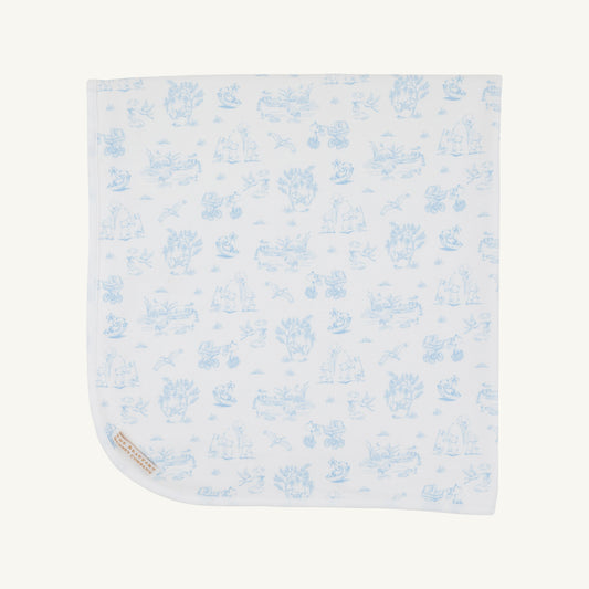 Beaufort Bonnet Baby Blanket - Sir Proper's Sweet Arrival (Beale Street Blue