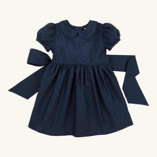 Beaufort Bonnet Grandccasion™ Cindy Lou Sash Dress - Nantucket Navy