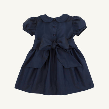 Beaufort Bonnet Grandccasion™ Cindy Lou Sash Dress - Nantucket Navy