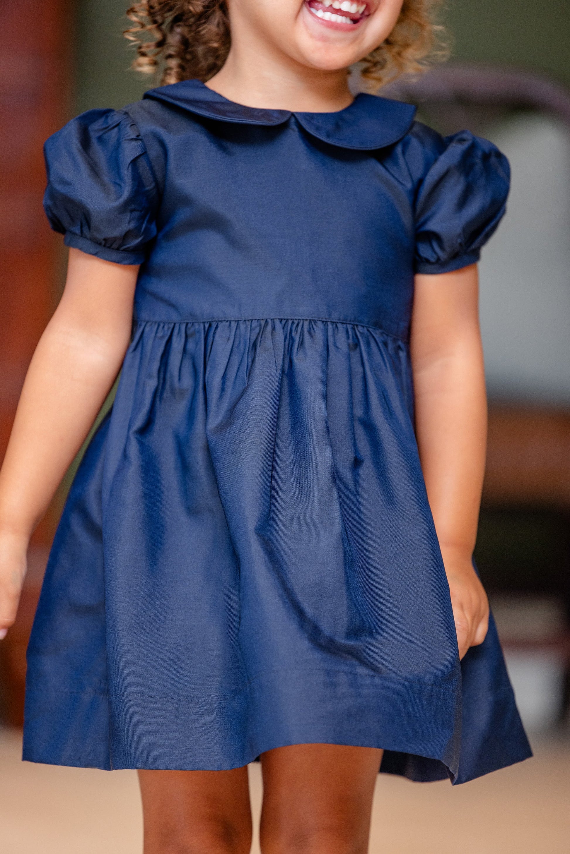 Beaufort Bonnet Grandccasion™ Cindy Lou Sash Dress - Nantucket Navy