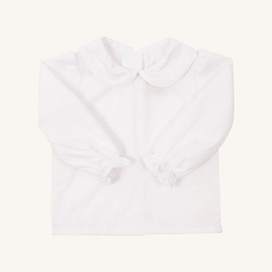 Beaufort Bonnet Maude's Peter Pan Collar Shirt & Onesie (Long Sleeve Woven) - Worth Av