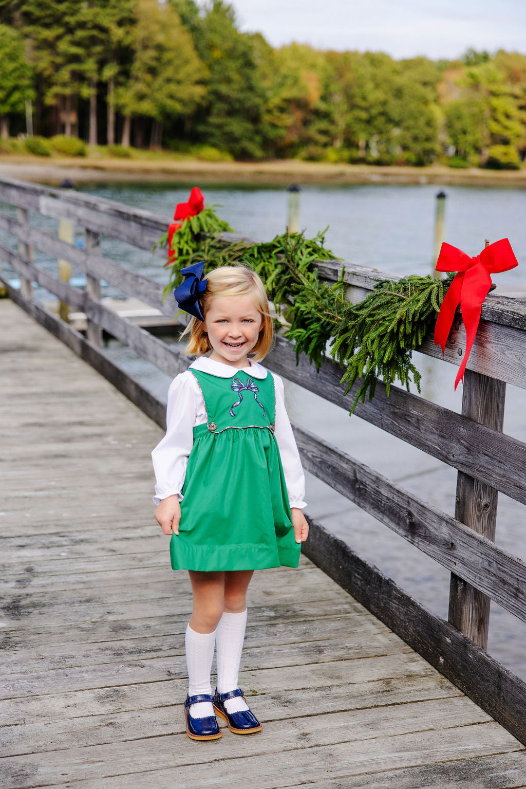 Beaufort Bonnet Maude's Peter Pan Collar Shirt & Onesie (Long Sleeve Woven) - Worth Av