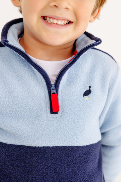 Beaufort Bonnet Hayword Half-Zip (Fleece) - Barrington Blue & Nantucket Navy