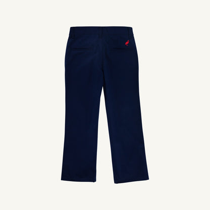 Beaufort Bonnet Prep School Pants - Nantucket Navy & Richmond Red Stork