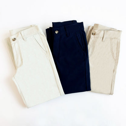 Beaufort Bonnet Prep School Pants - Nantucket Navy & Richmond Red Stork
