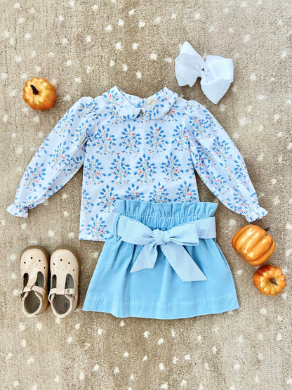 Beaufort Bonnet Maude's Peter Pan Collar Shirt & Onesie (Long Sleeve Woven)