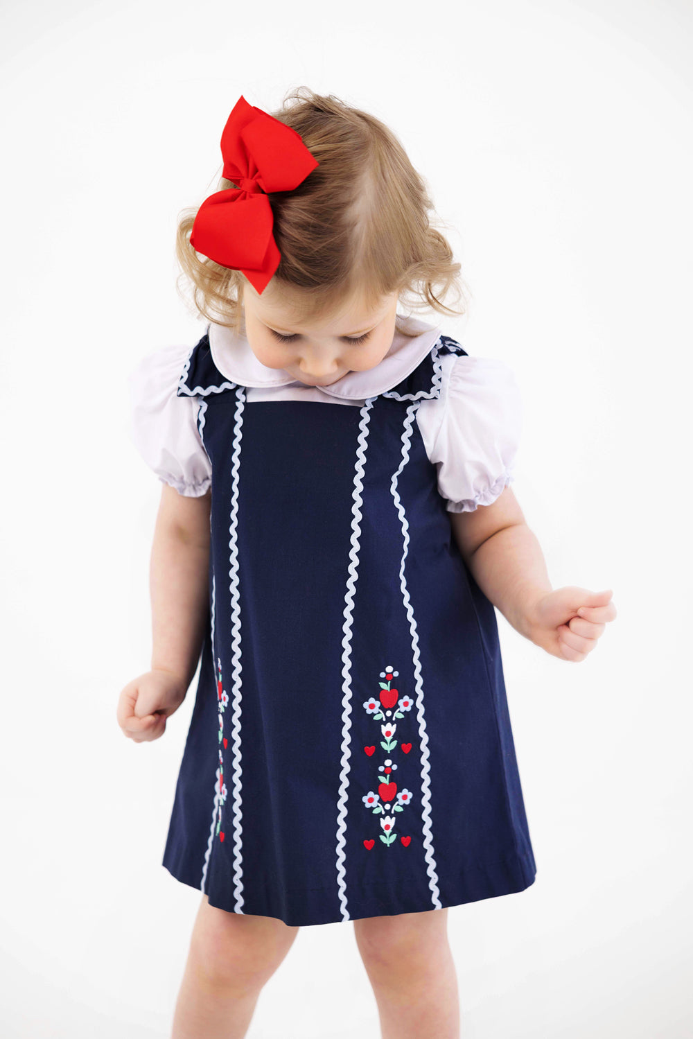Beaufort Bonnet Maude's Peter Pan Collar Shirt & Onesie (Short Sleeve Woven)