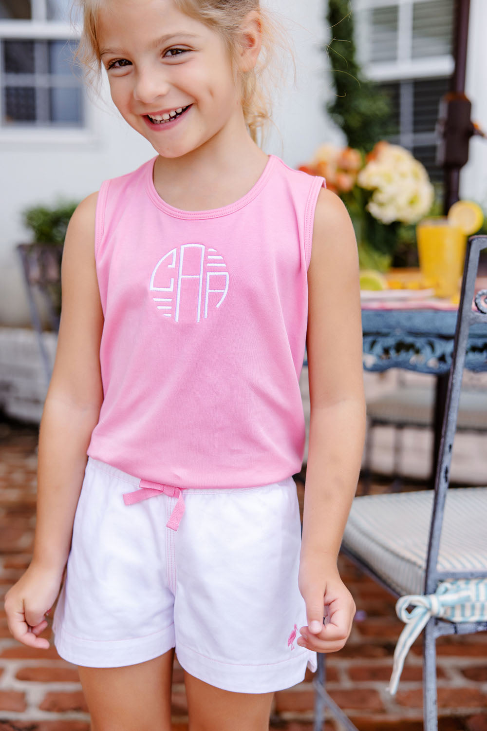 Beaufort Bonnet Tay Tay Tank - Hamptons Hot Pink