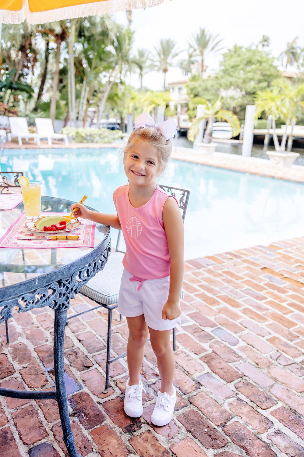 Beaufort Bonnet Tay Tay Tank - Hamptons Hot Pink
