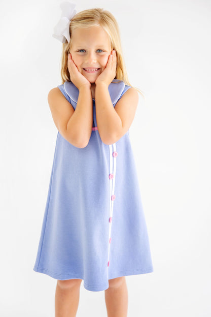 Beaufort Bonnet Luanne's Lunch Dress - Park City Periwinkle