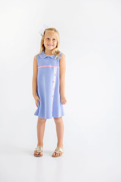 Beaufort Bonnet Luanne's Lunch Dress - Park City Periwinkle