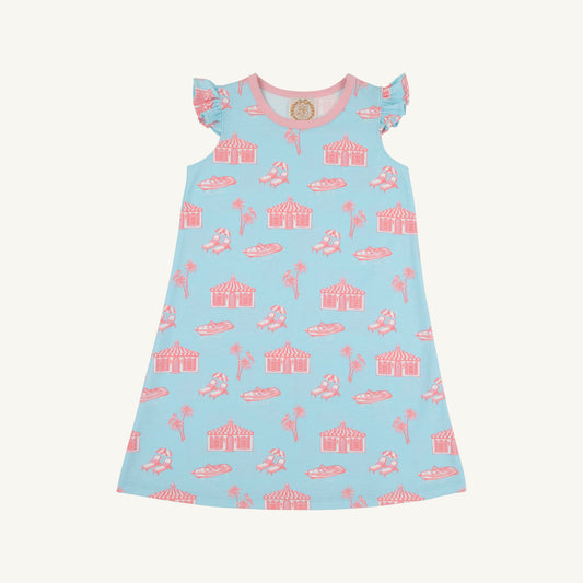 Beaufort Bonnet Angel Sleeve Polly Play Dress - Parrot Cay Canopy