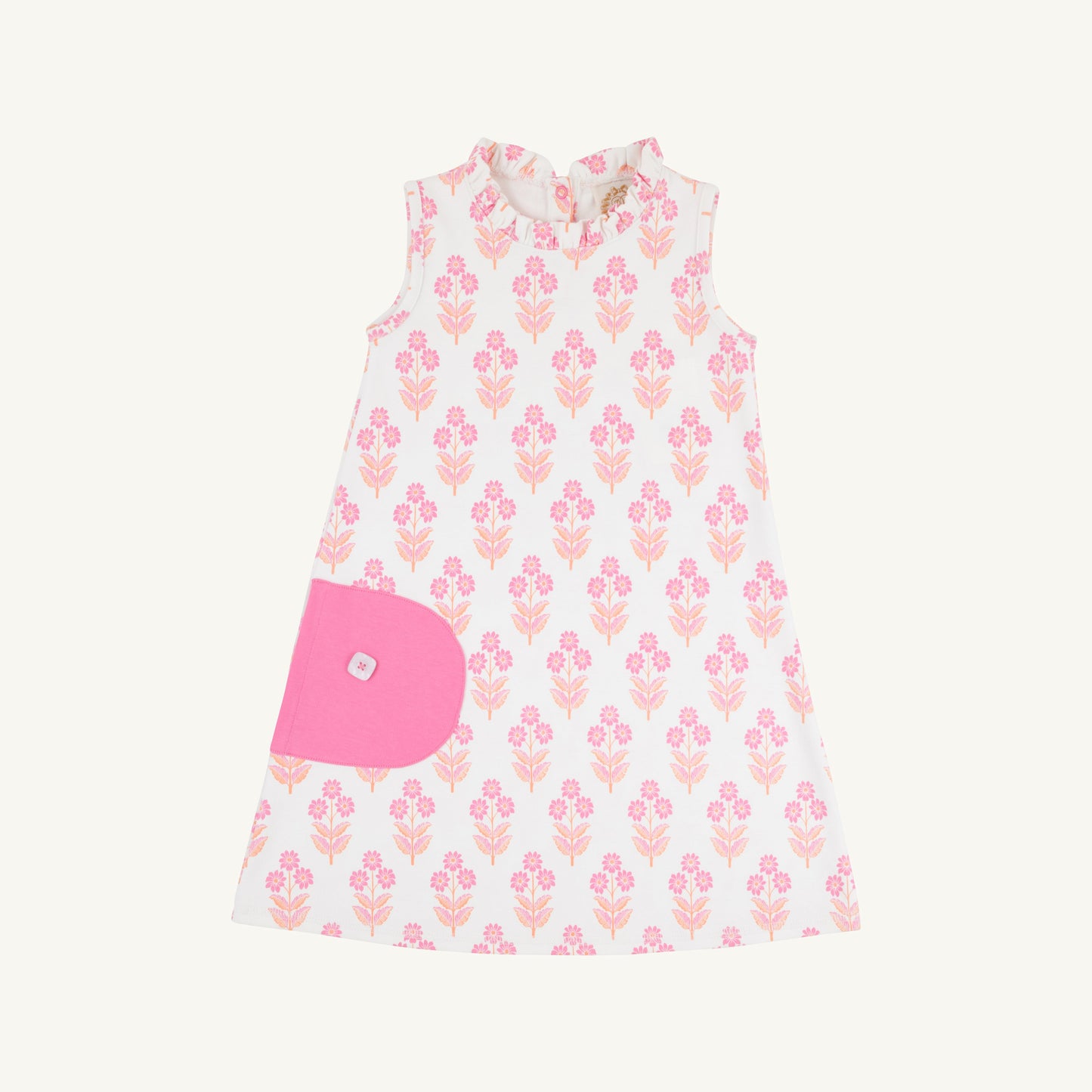 Beaufort Bonnet Lizzie's Luxe Leisure Dress - Bridgetown Harbour Hand Block