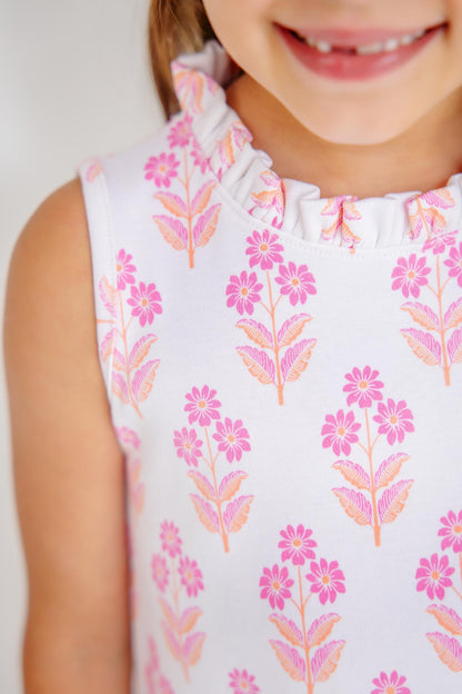 Beaufort Bonnet Lizzie's Luxe Leisure Dress - Bridgetown Harbour Hand Block