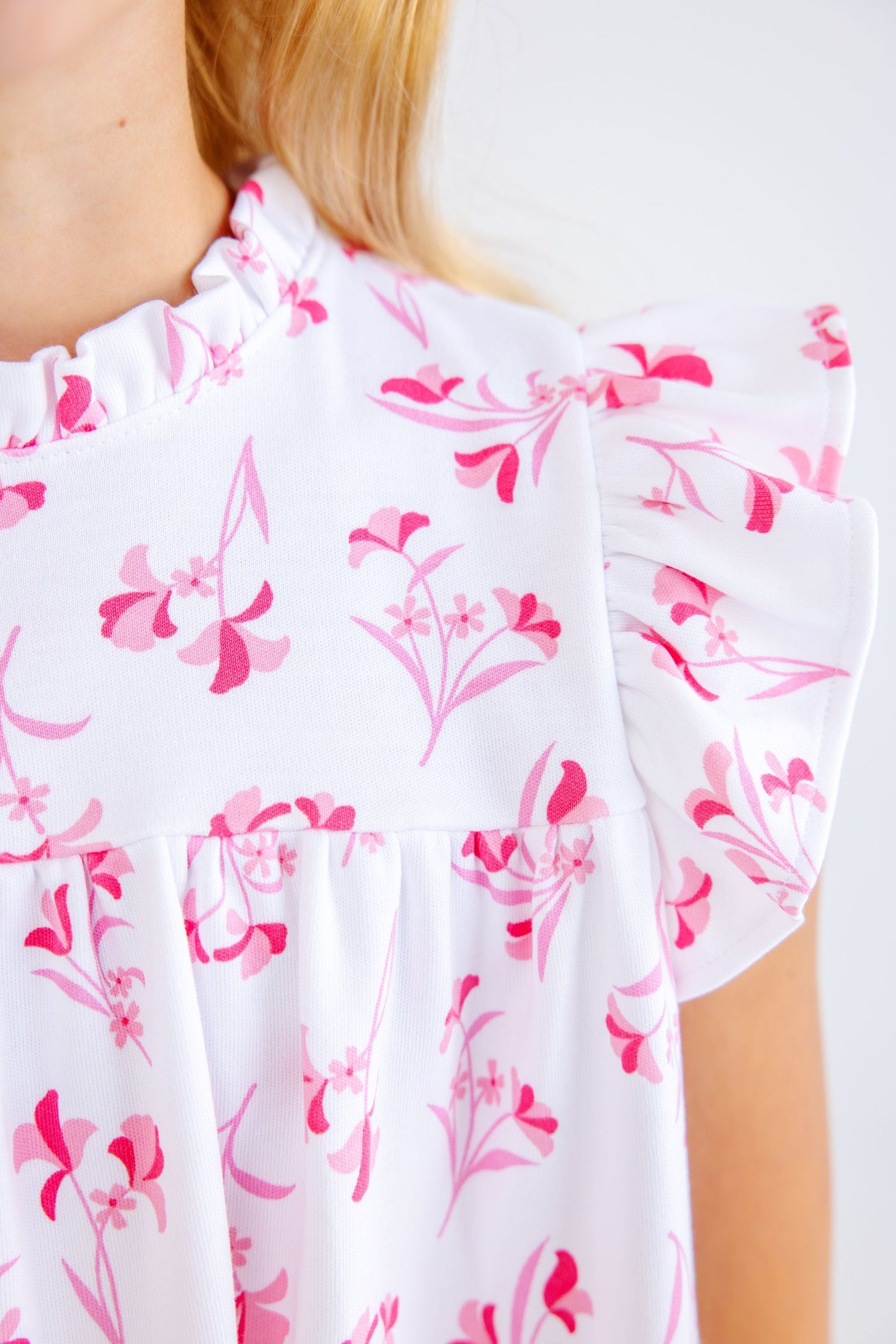 Beaufort Bonnet Angel Sleeve Devin Dress - Fontaine Floral