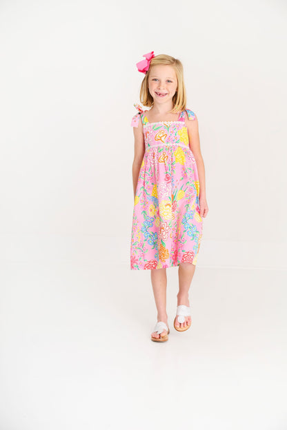Beaufort Bonnet Macie Midi Dress - Sheridan French Floral