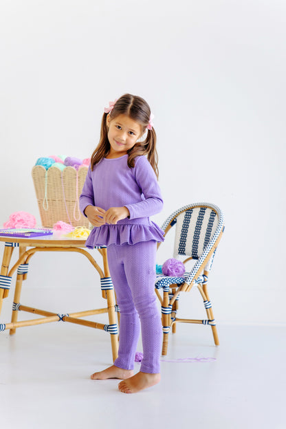 Beaufort Bonnet Mitzy Sue Slacks (Quilted) - Palisades Purple