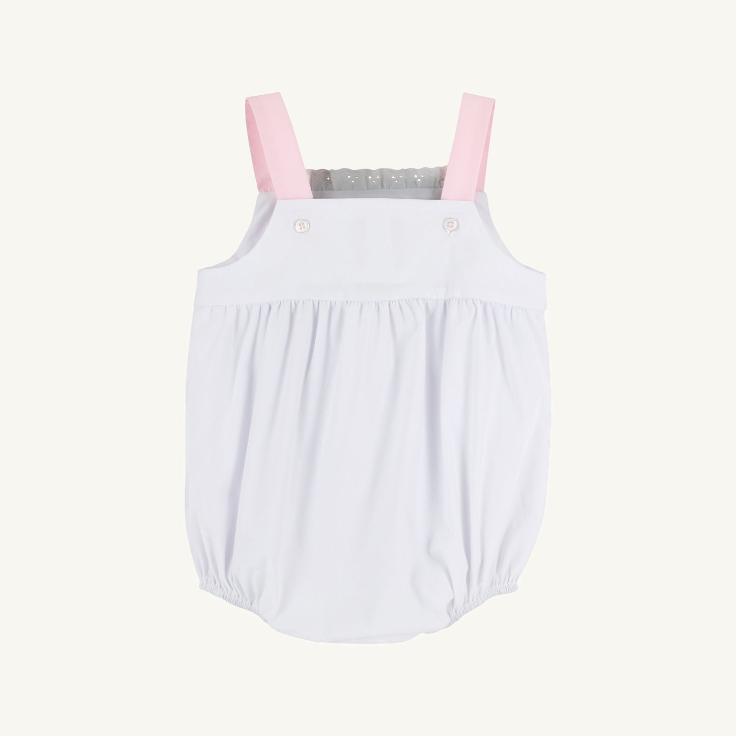 Beaufort Bonnet Bitsy Bubble - Worth Avenue White