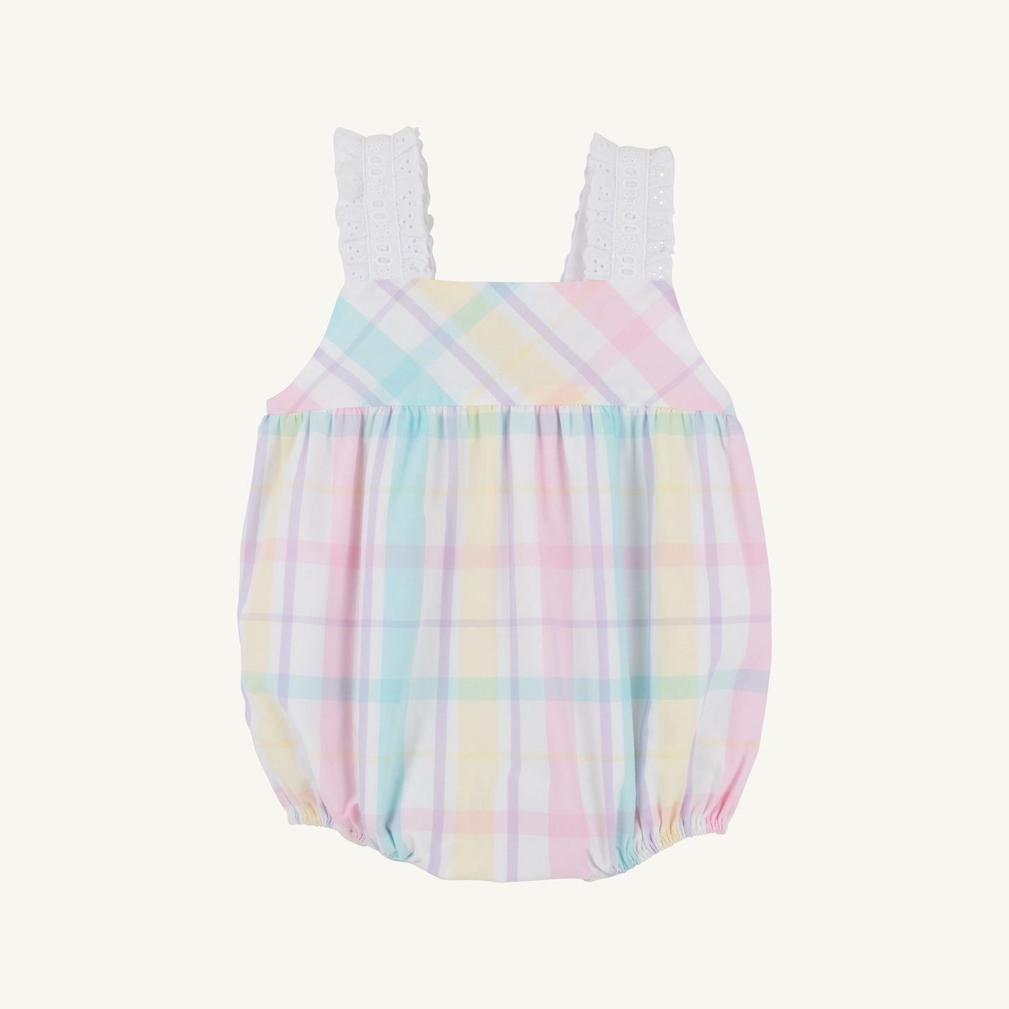Beaufort Bonnet Babs Bubble - Brunch Plate Plaid & Worth Avenue White
