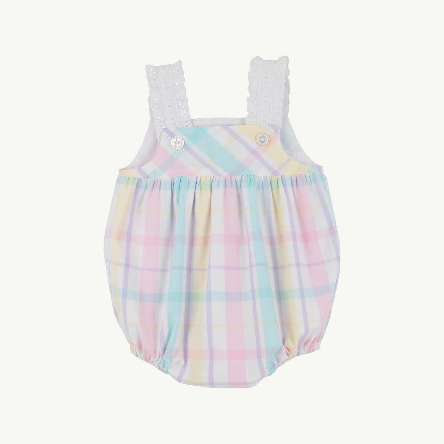 Beaufort Bonnet Babs Bubble - Brunch Plate Plaid & Worth Avenue White