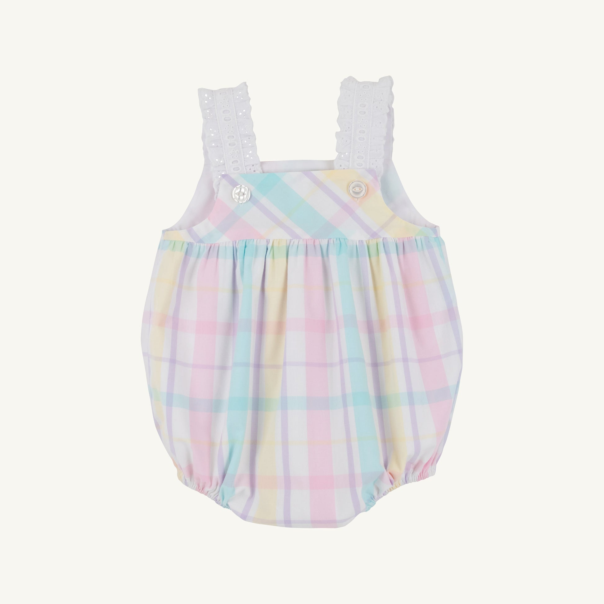 Beaufort Bonnet Babs Bubble - Brunch Plate Plaid & Worth Avenue White