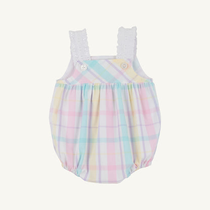 Beaufort Bonnet Babs Bubble - Brunch Plate Plaid & Worth Avenue White