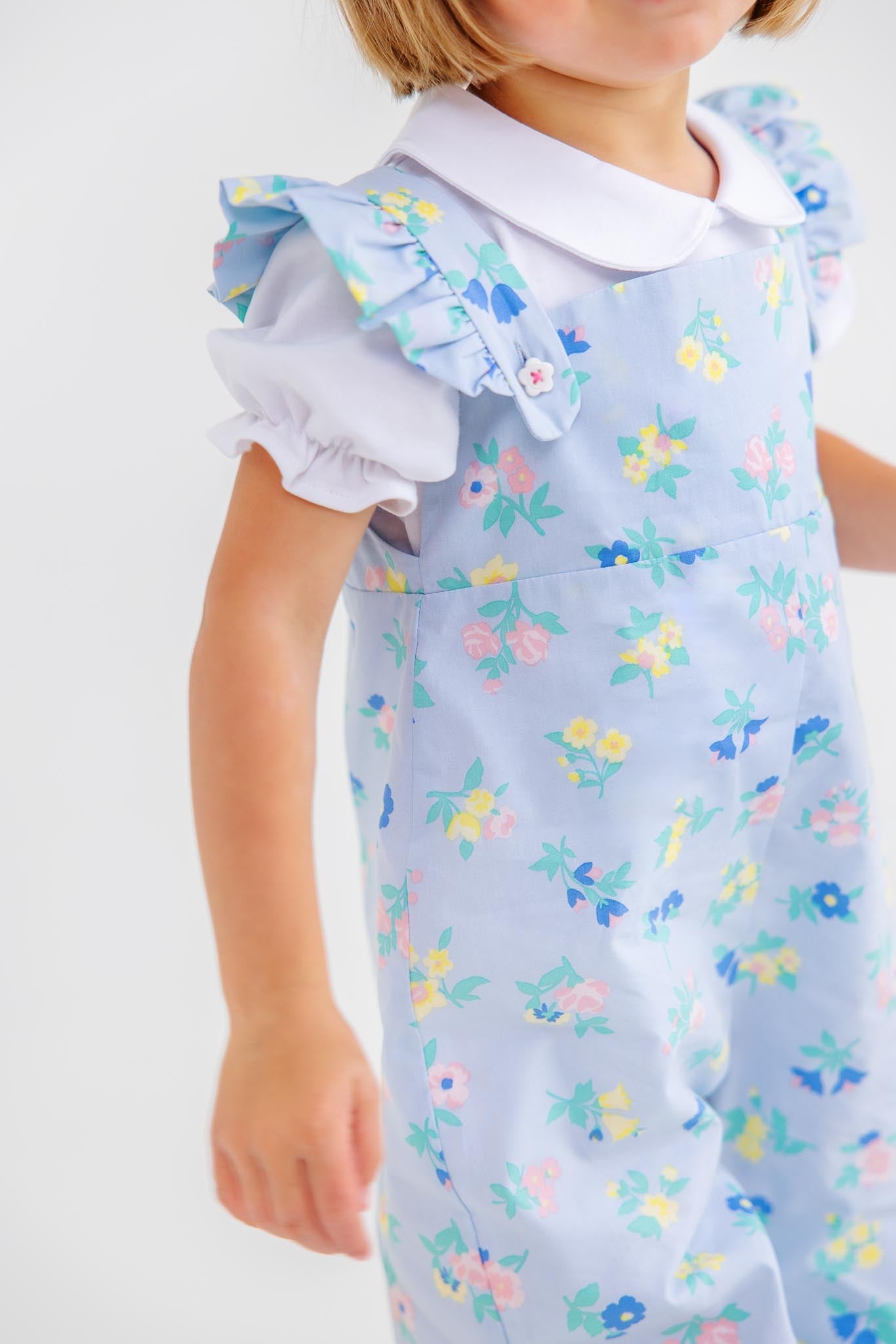 Beaufort Bonnet Violet's Vintage Overalls - Little London Flowers