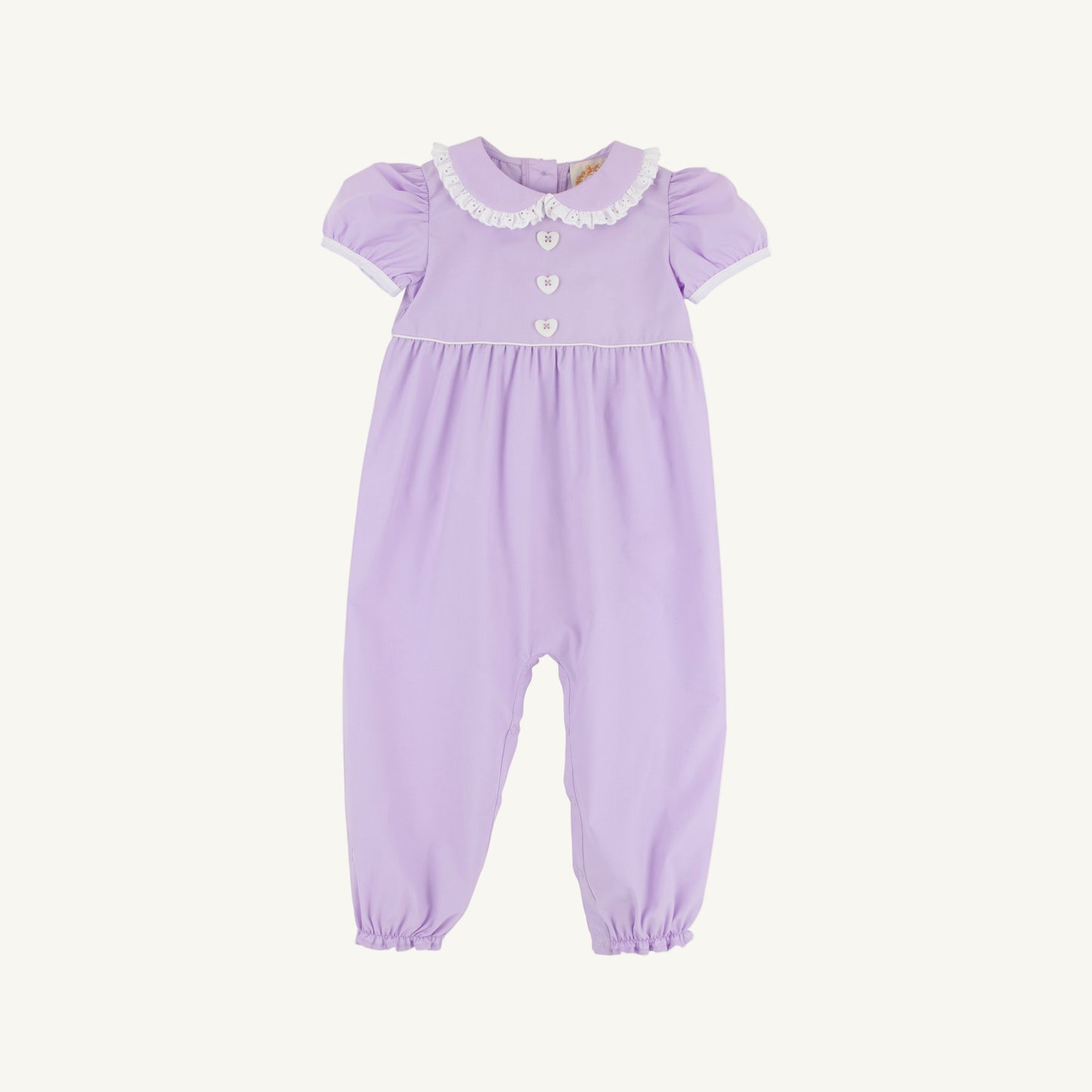 Beaufort Bonnet Olivia Ruth Romper - Lauderdale Lavender