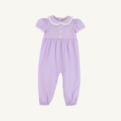 Beaufort Bonnet Olivia Ruth Romper - Lauderdale Lavender
