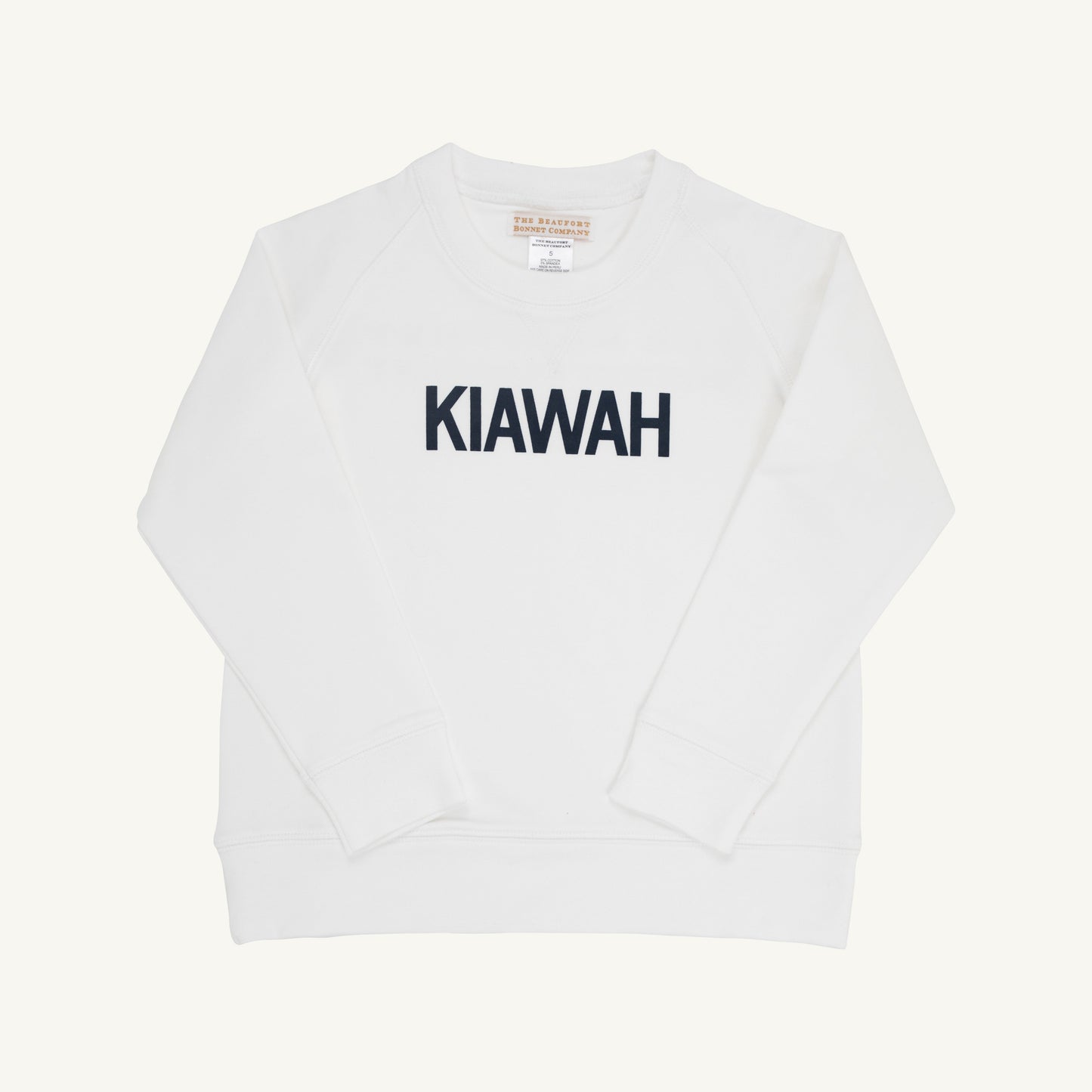 Beaufort Bonnet Sir Proper City Hopper Sweatshirt - Worth Avenue White Kiawa