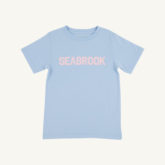 Beaufort Bonnet Sir Proper's City Hopper T-Shirt - Beale Street Blue with Palm Beach P