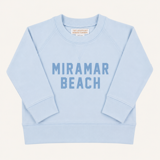 Beaufort Bonnet Sir Proper City Hopper Sweatshirt - Buckhead Blue with Barrington Blue
