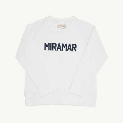 Beaufort Bonnet Sir Proper City Hopper Sweatshirt - Worth Avenue White Miram