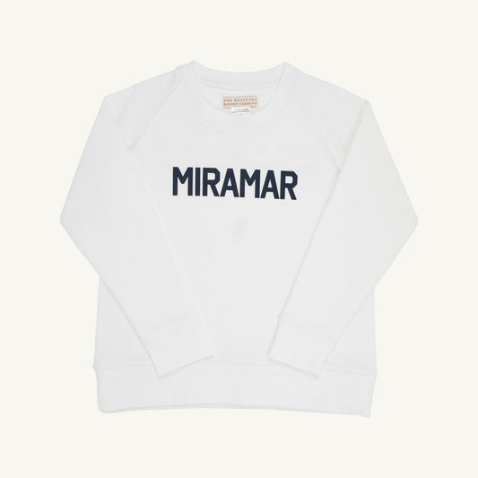 Beaufort Bonnet Sir Proper City Hopper Sweatshirt - Worth Avenue White Miram