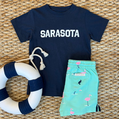 Beaufort Bonnet Sir Proper's City Hopper T-Shirt - Nantucket Navy Sarasota