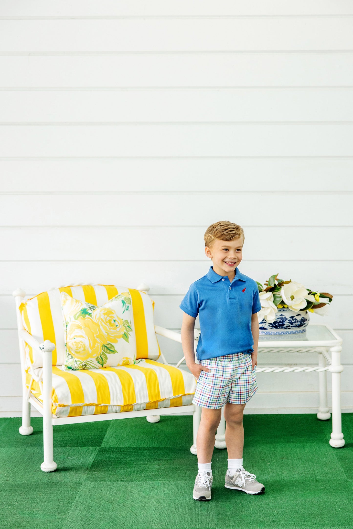 Beaufort Bonnet Sheffield Shorts - Kindness Wins Windowpane