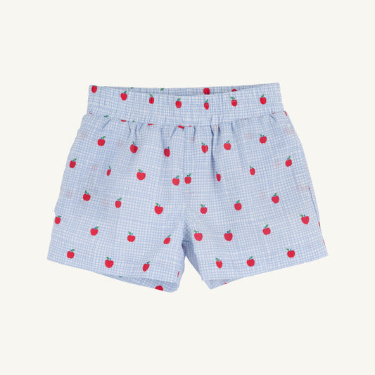 Beaufort Bonnet Sheffield Shorts - Apple of My Eye & Wood Boat Blue Stork
