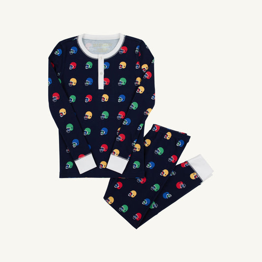 Beaufort Bonnet Payton Pajama Set - Hut! with Worth Avenue White