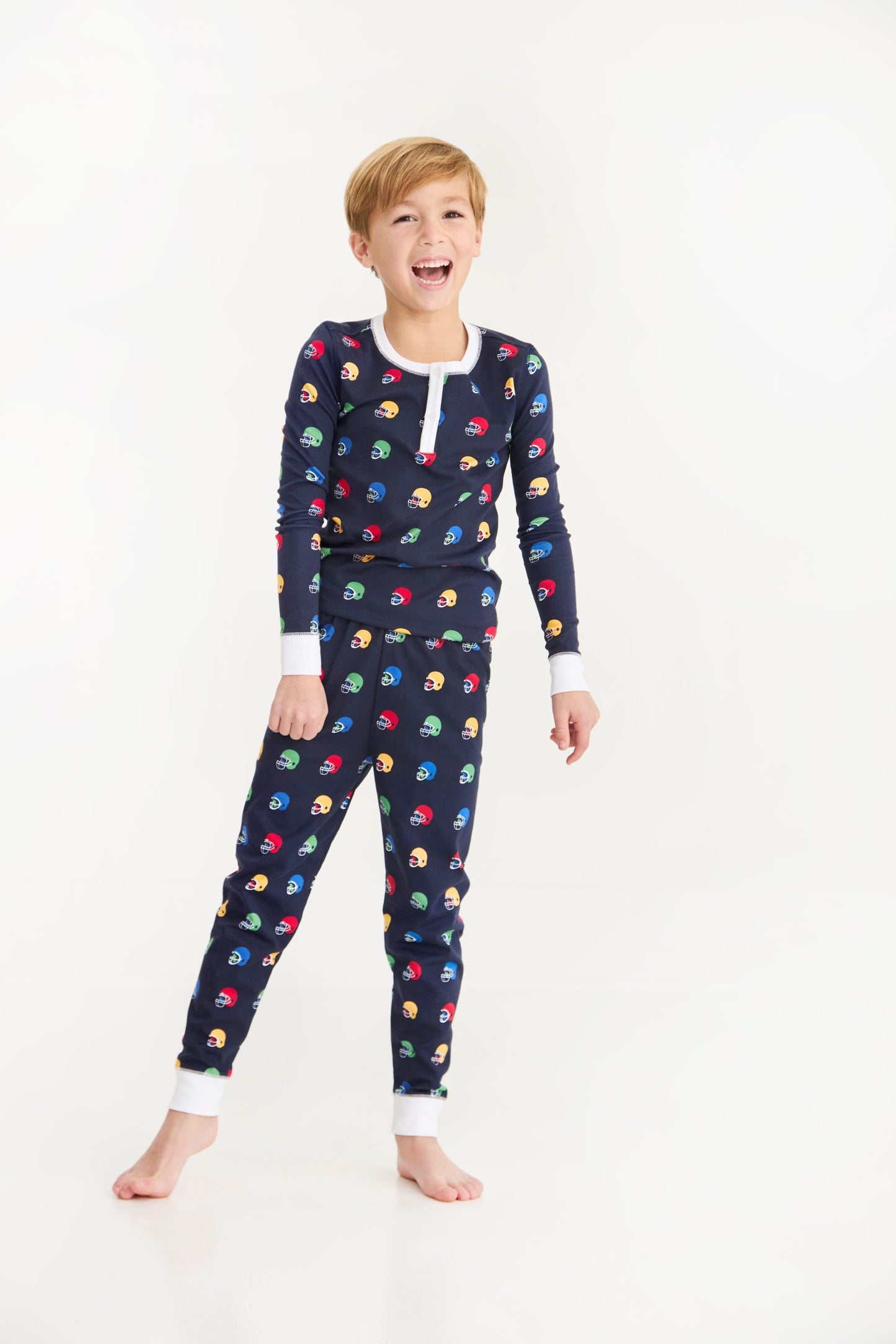 Beaufort Bonnet Payton Pajama Set - Hut! with Worth Avenue White