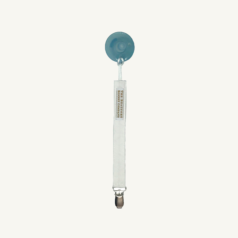 Beaufort Bonnet Parker Paci Clip - Worth Avenue White