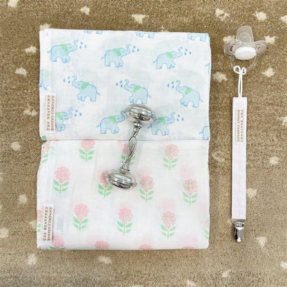 Beaufort Bonnet Parker Paci Clip - Worth Avenue White