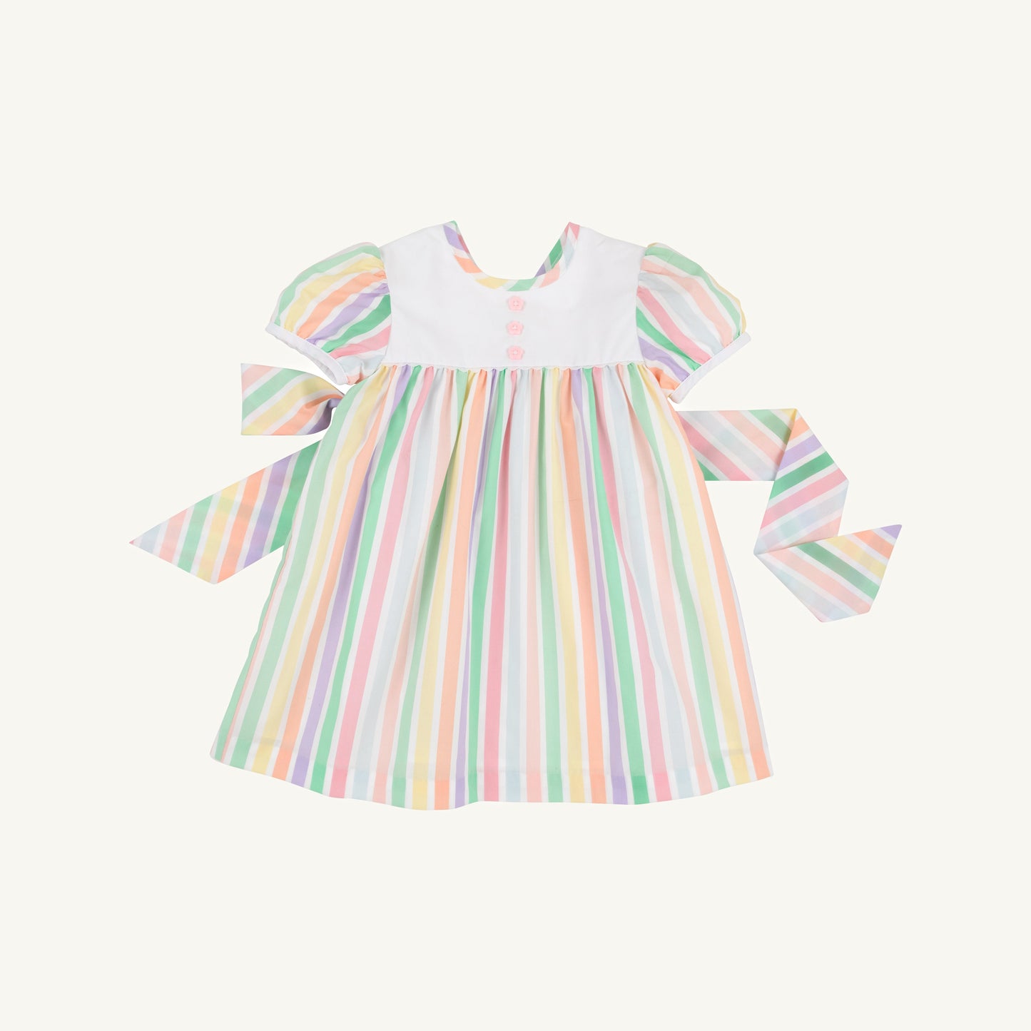Beaufort Bonnet Short Sleeve Brigantine Dress - Southampton Stripe
