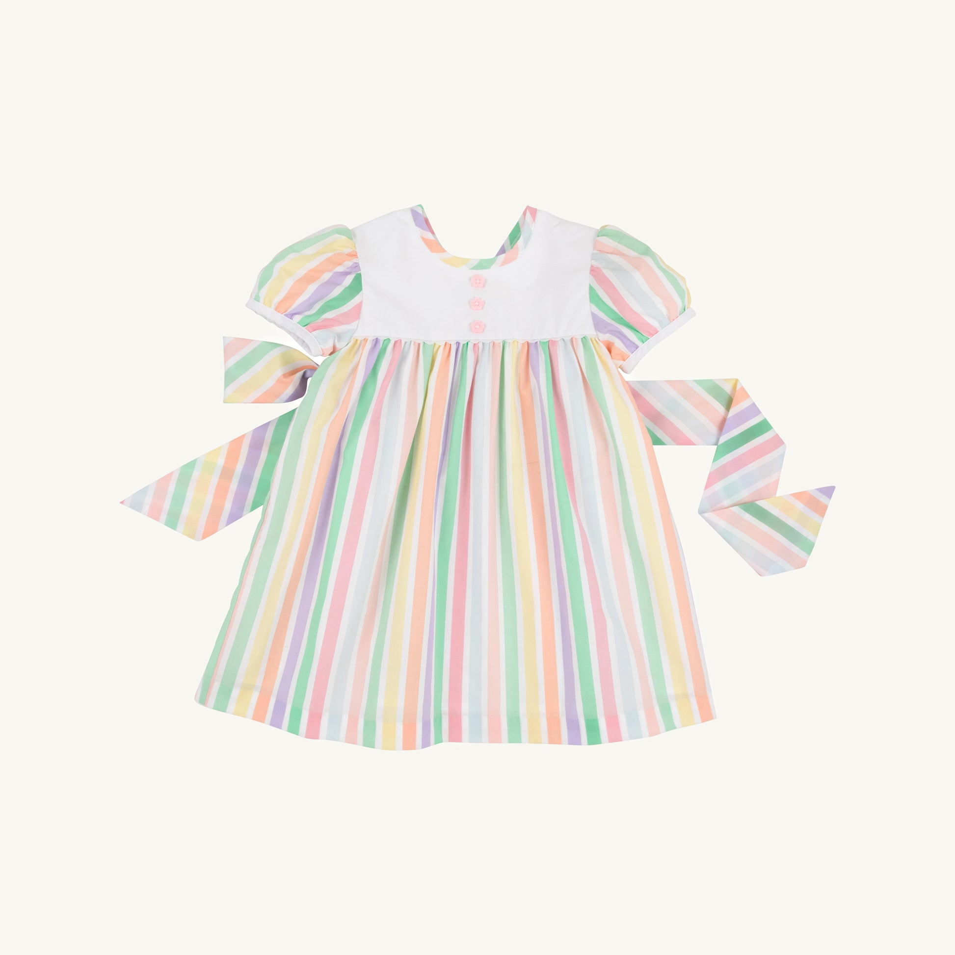 Beaufort Bonnet Short Sleeve Brigantine Dress - Southampton Stripe