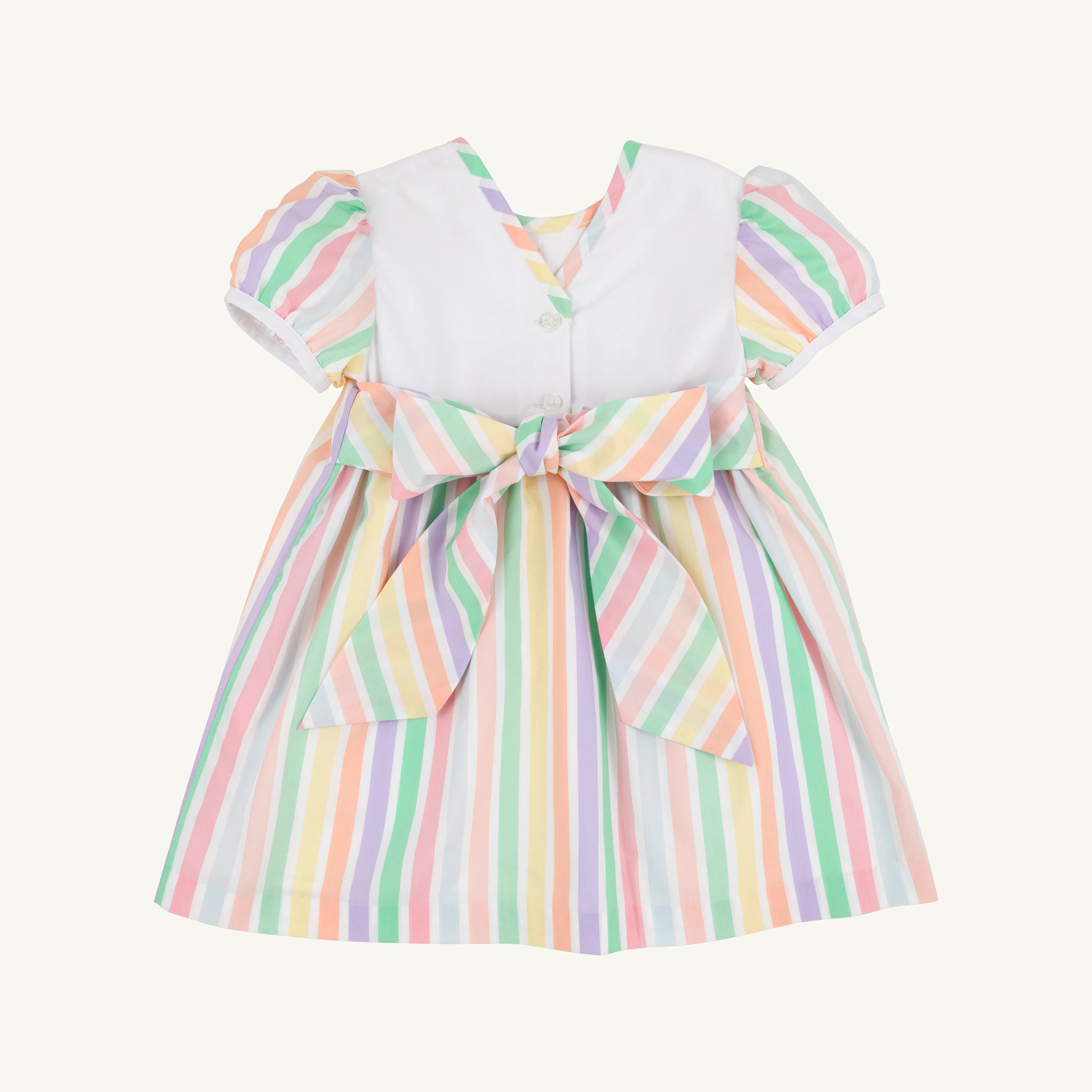 Beaufort Bonnet Short Sleeve Brigantine Dress - Southampton Stripe