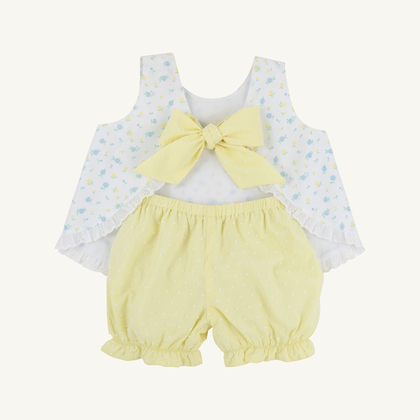 Beaufort Bonnet Susy Swing Top Set - Dunwoody Daisy & York Yellow Dallas Dot