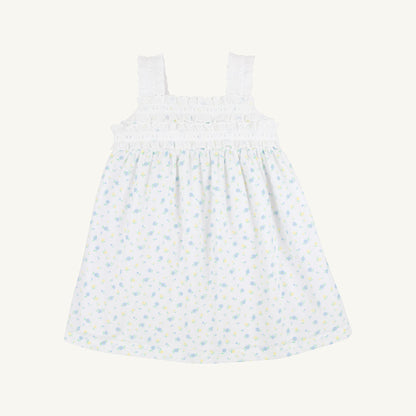 Beaufort Bonnet Babs Dress - Dunwoody Daisy & Worth Avenue White