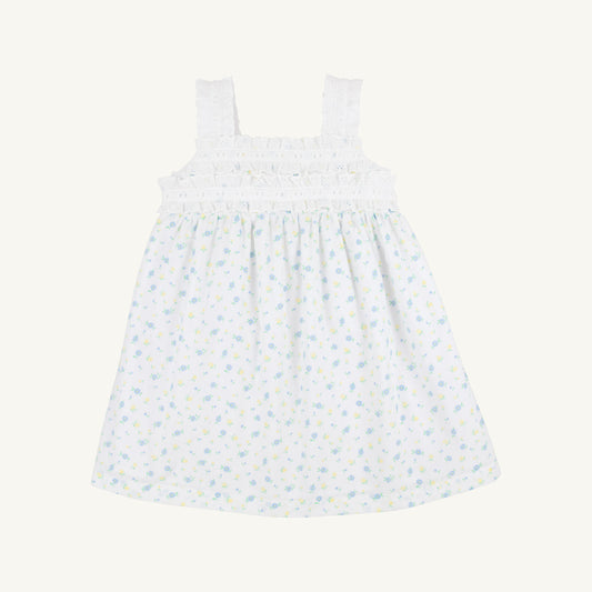 Beaufort Bonnet Babs Dress - Dunwoody Daisy & Worth Avenue White