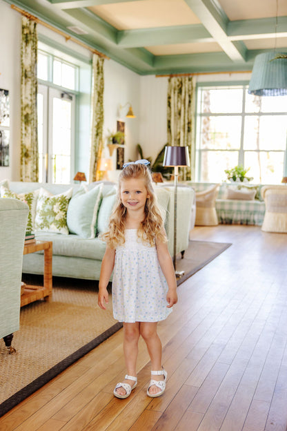 Beaufort Bonnet Babs Dress - Dunwoody Daisy & Worth Avenue White